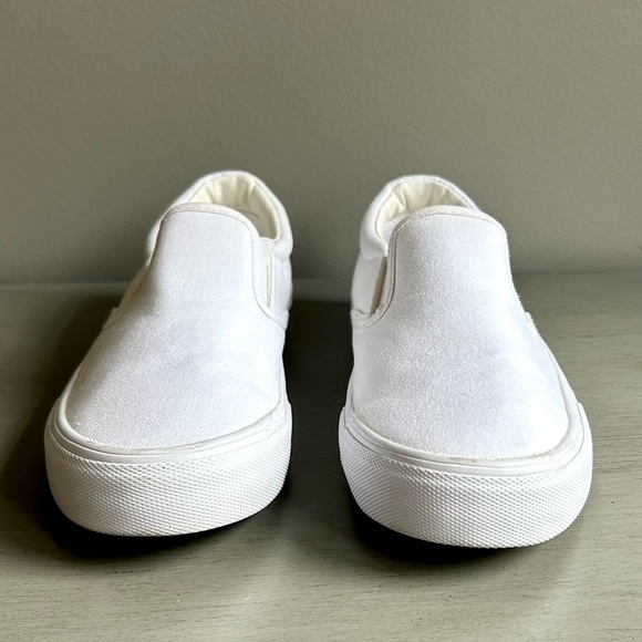 No Boundaries NOBO Memory Foam White Slip-On Canvas Sneakers Women 7.5 - Picture 4 of 10